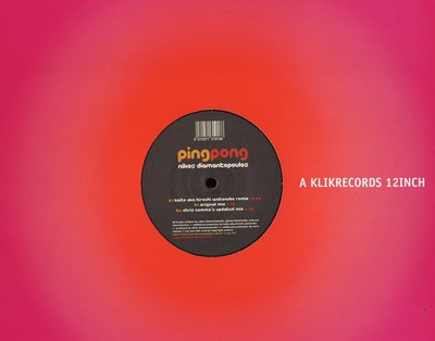 Klv001 Nikos Diamantopoulos - Ping Pong 12''